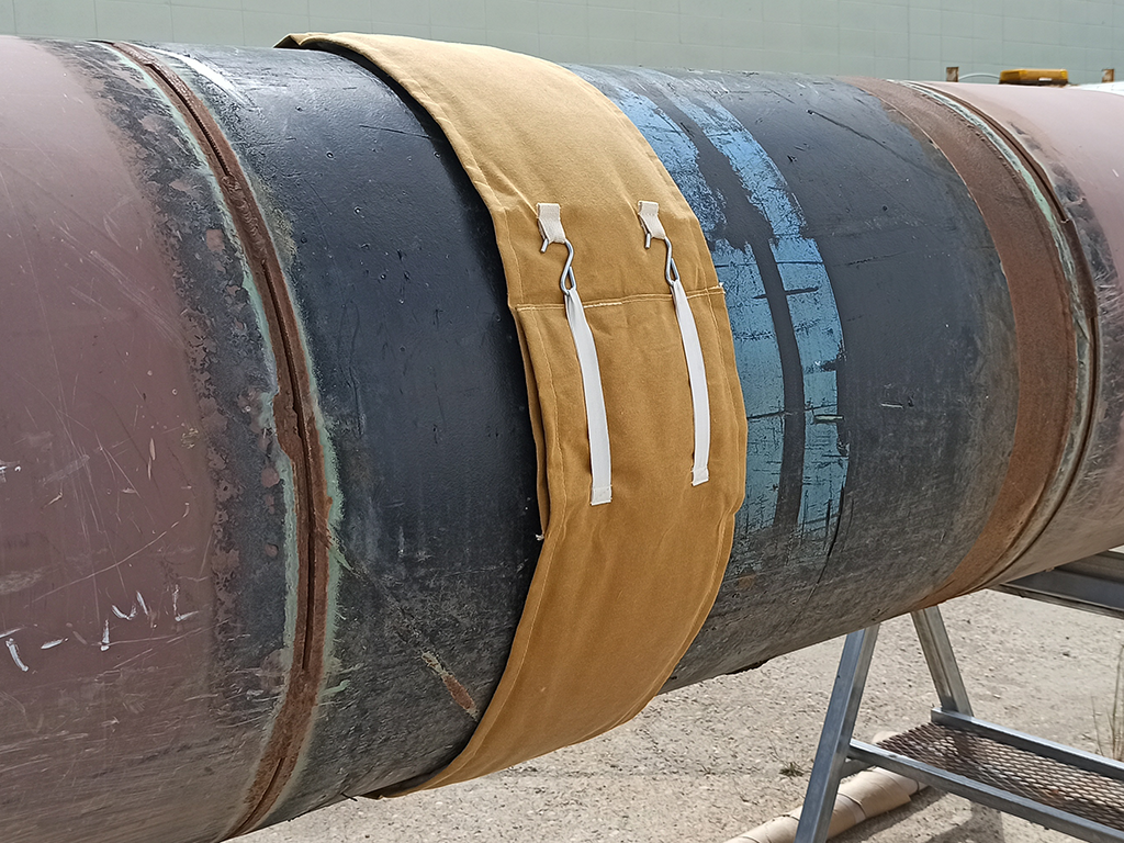 Pipeline Blanket on 32" Pipe