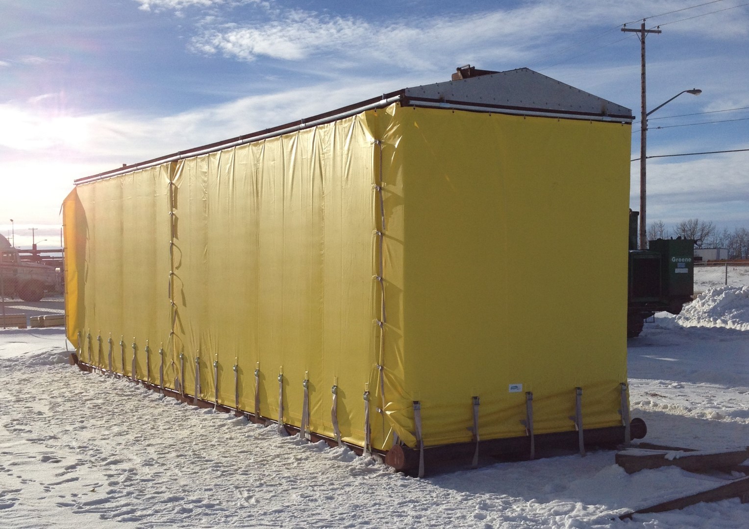 Skid Shack Yellow