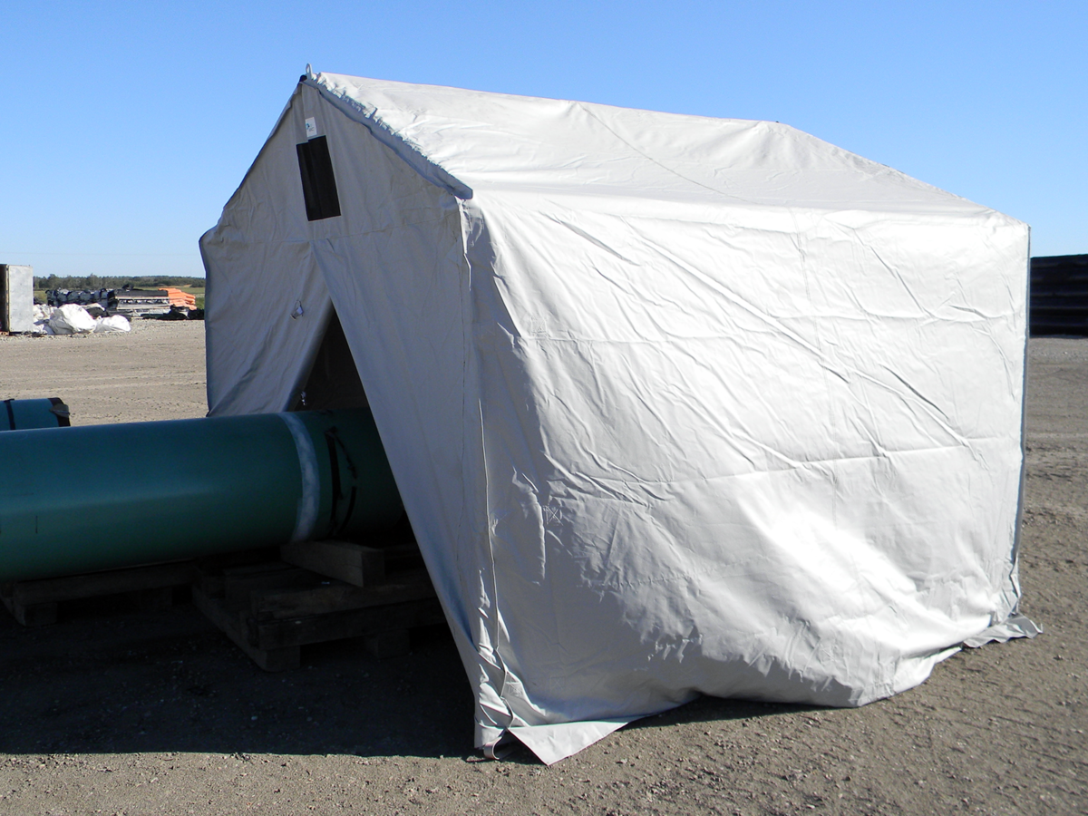 Collapsible Welding Tents Pierce Co. Manufacturers Ltd.