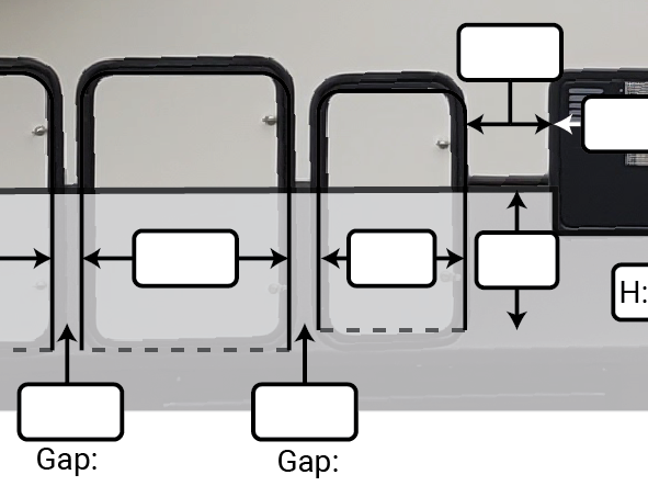 RV Skirting Custom Template for Remote Measuring & Install